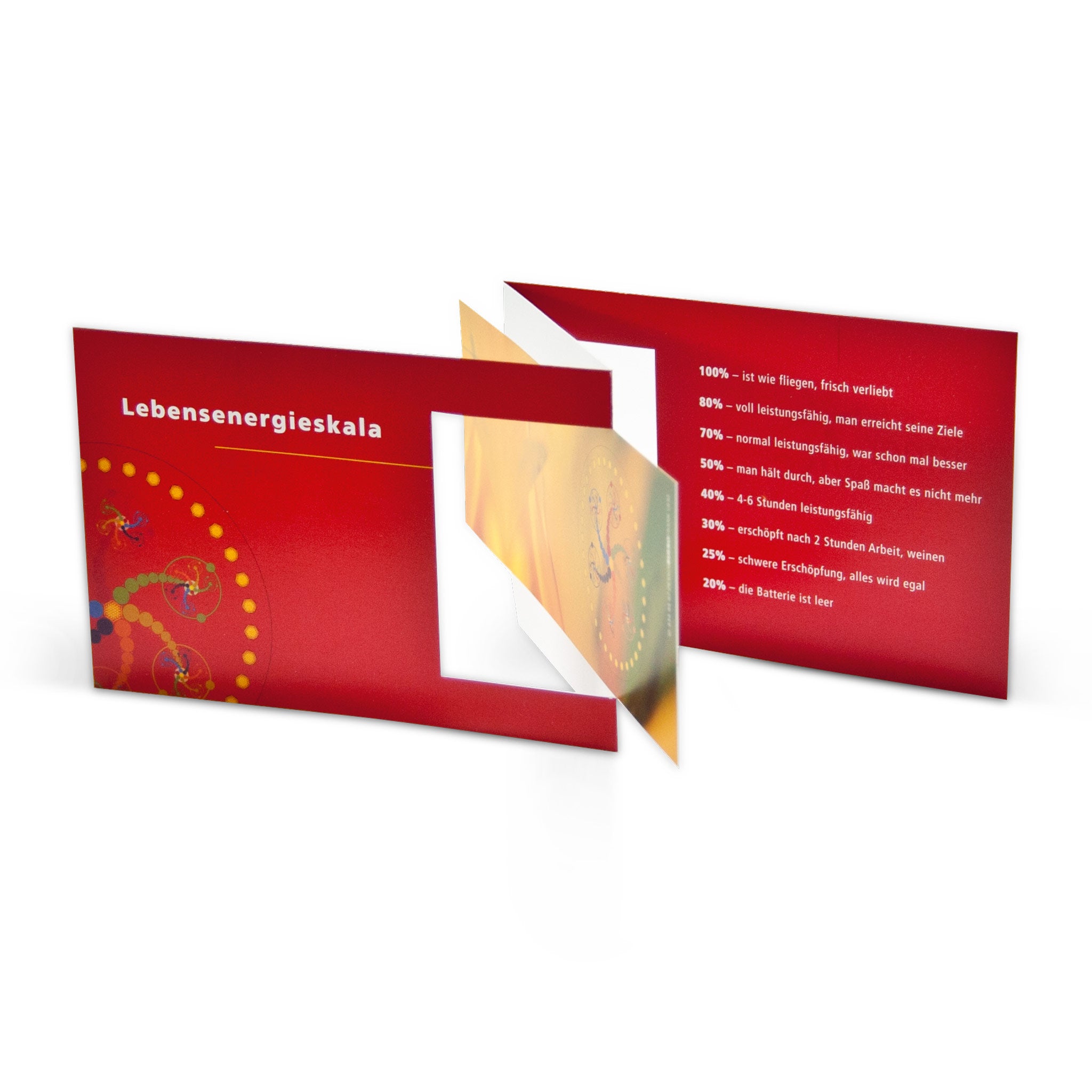 Klappkarte Lebensenergie