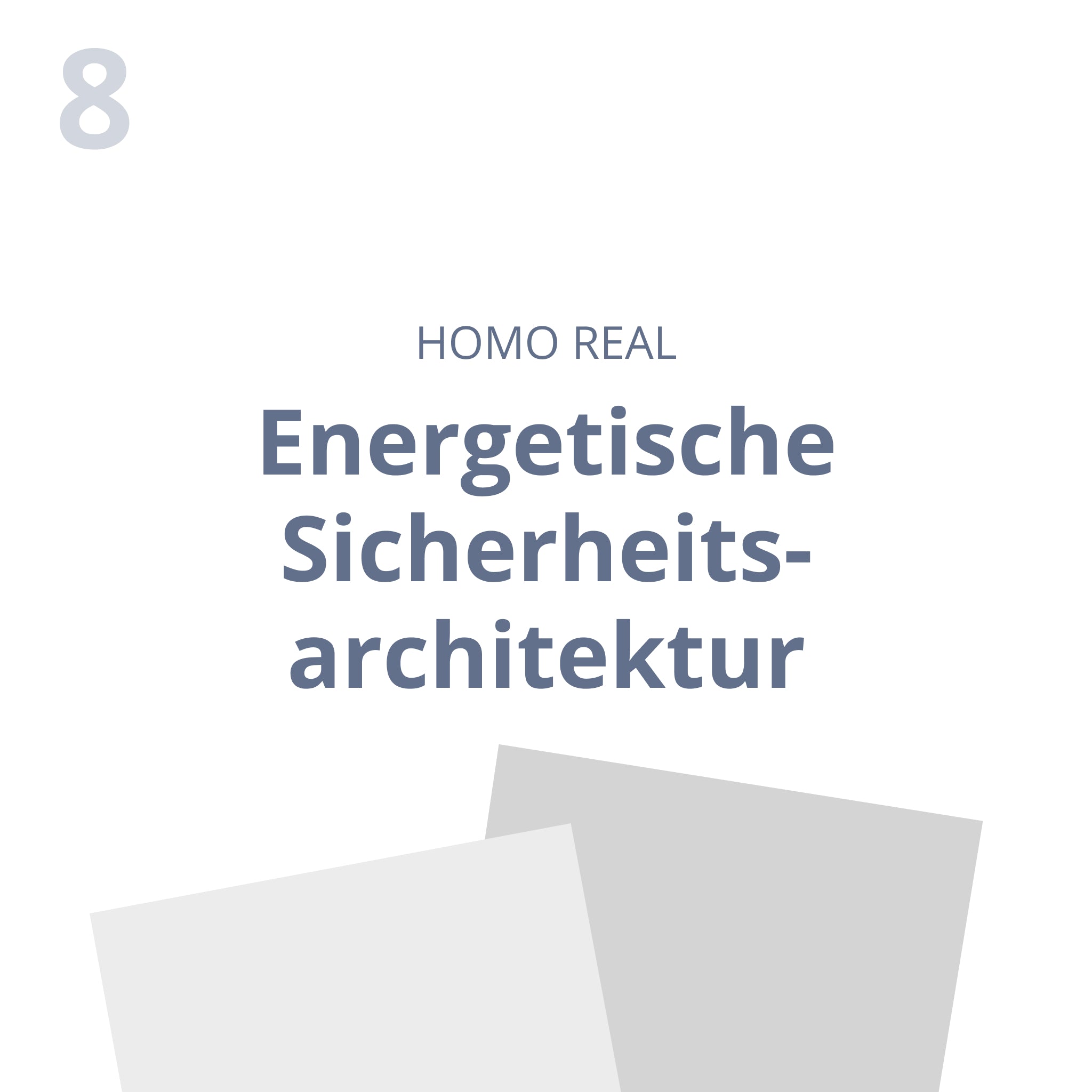 Energetische Sicherheitsarchitektur