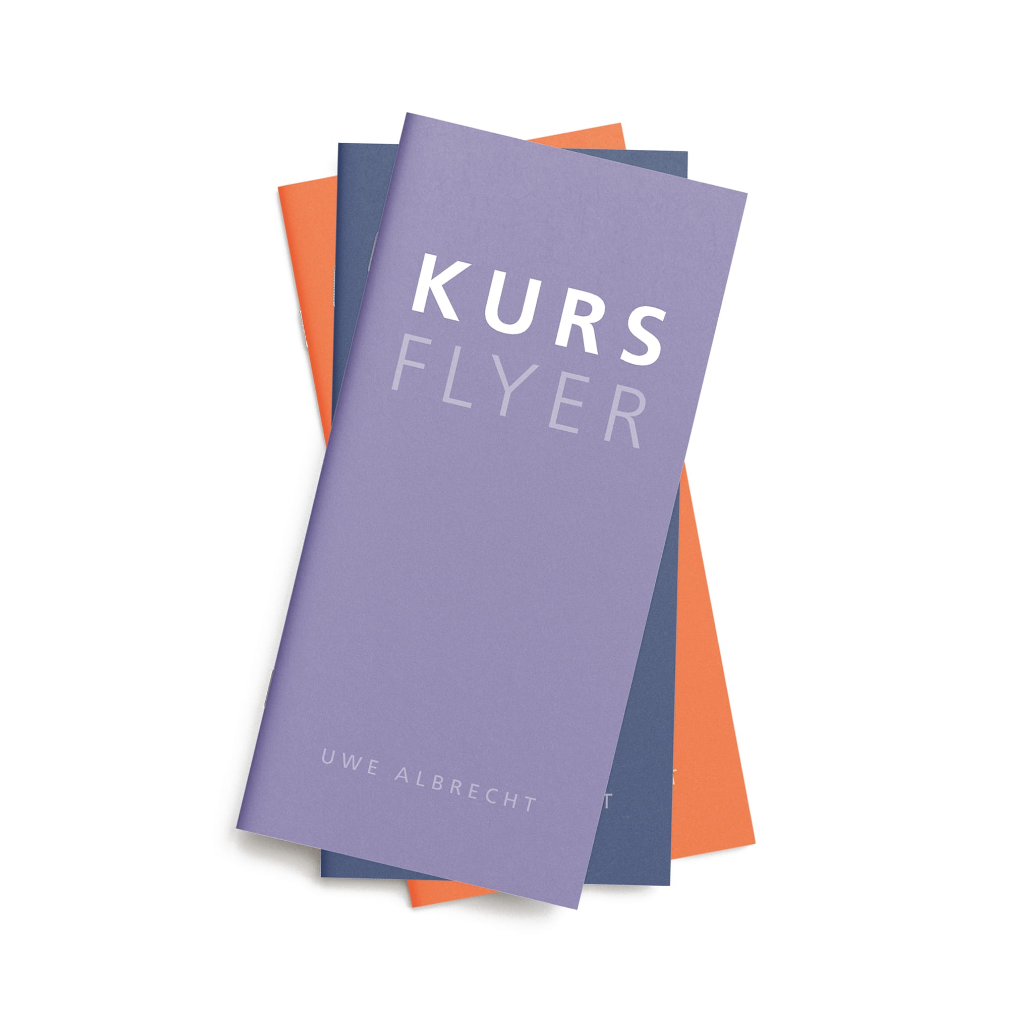 Kursflyer von Uwe Albrecht