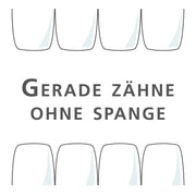 Gerade Zähne ohne Spange