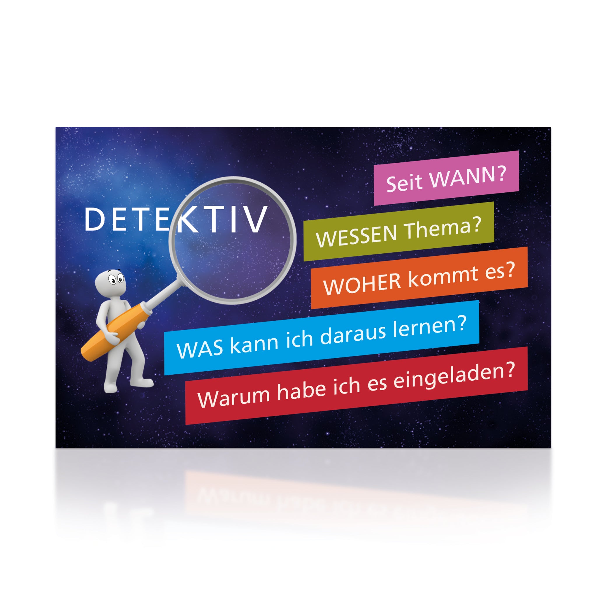 Detektiv Aufkleber